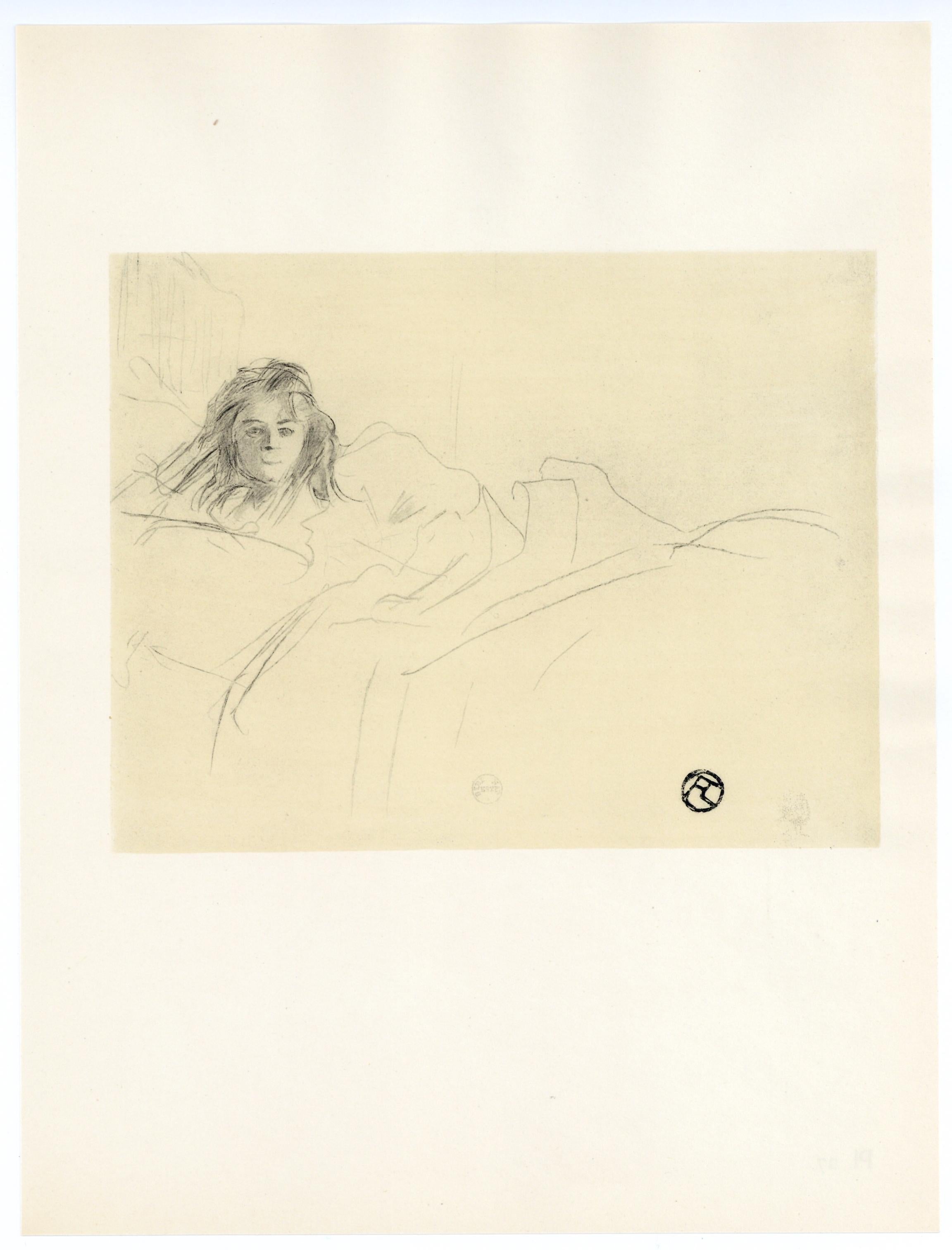 Toulouse-Lautrec, Komposition, Henri de Toulouse-Lautrec, Dessinateur (nach) im Angebot 4