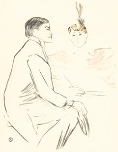 Toulouse-Lautrec, Composizione, Henri de Toulouse-Lautrec, Dessinateur (after) Henri Toulouse Lautrec, Dessinateur (after)