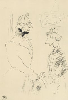 Vintage Toulouse-Lautrec, Composition, Henri de Toulouse-Lautrec, Dessinateur (after)