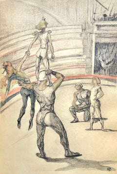 Vintage Toulouse-Lautrec, Composition, Henri de Toulouse-Lautrec, Dessinateur (after)