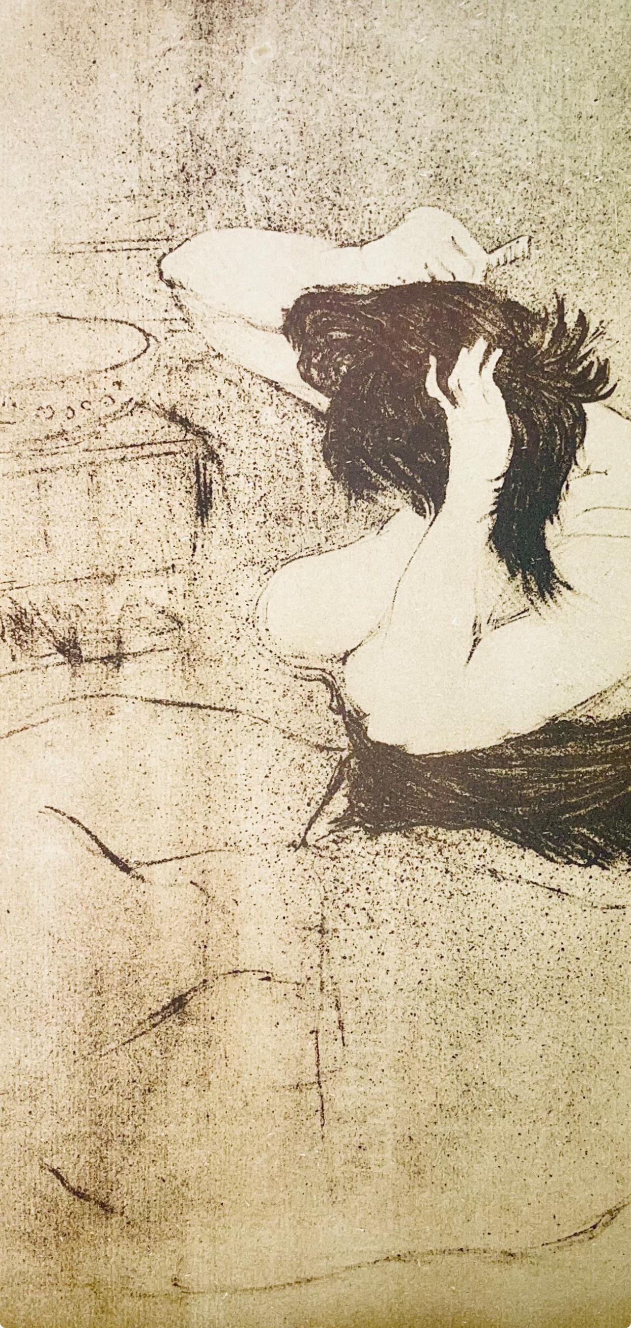 Toulouse-Lautrec, Composition, Images de Lautrec (after) - Post-Impressionist Print by Henri de Toulouse-Lautrec