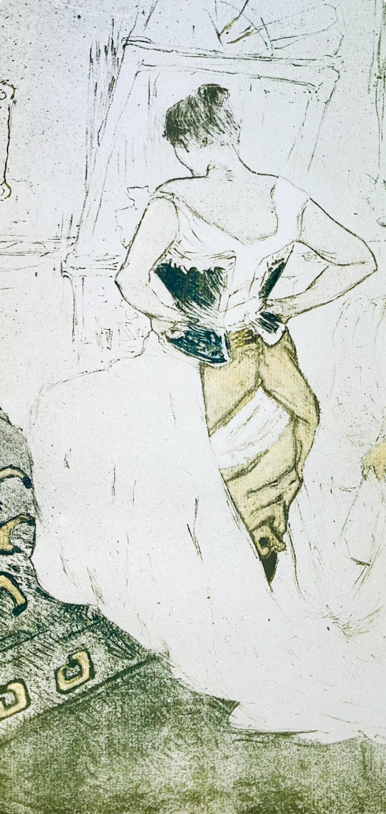 Toulouse-Lautrec, Komposition, Images de Lautrec (nach) (Post-Impressionismus), Print, von Henri de Toulouse-Lautrec