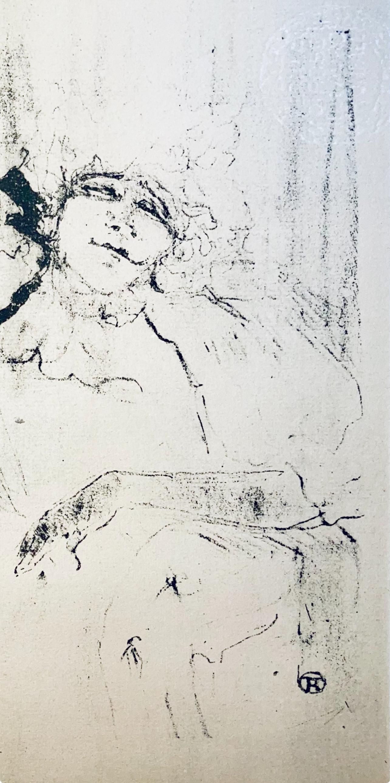 Toulouse-Lautrec, Composition, Images de Lautrec (after) - Post-Impressionist Print by Henri de Toulouse-Lautrec