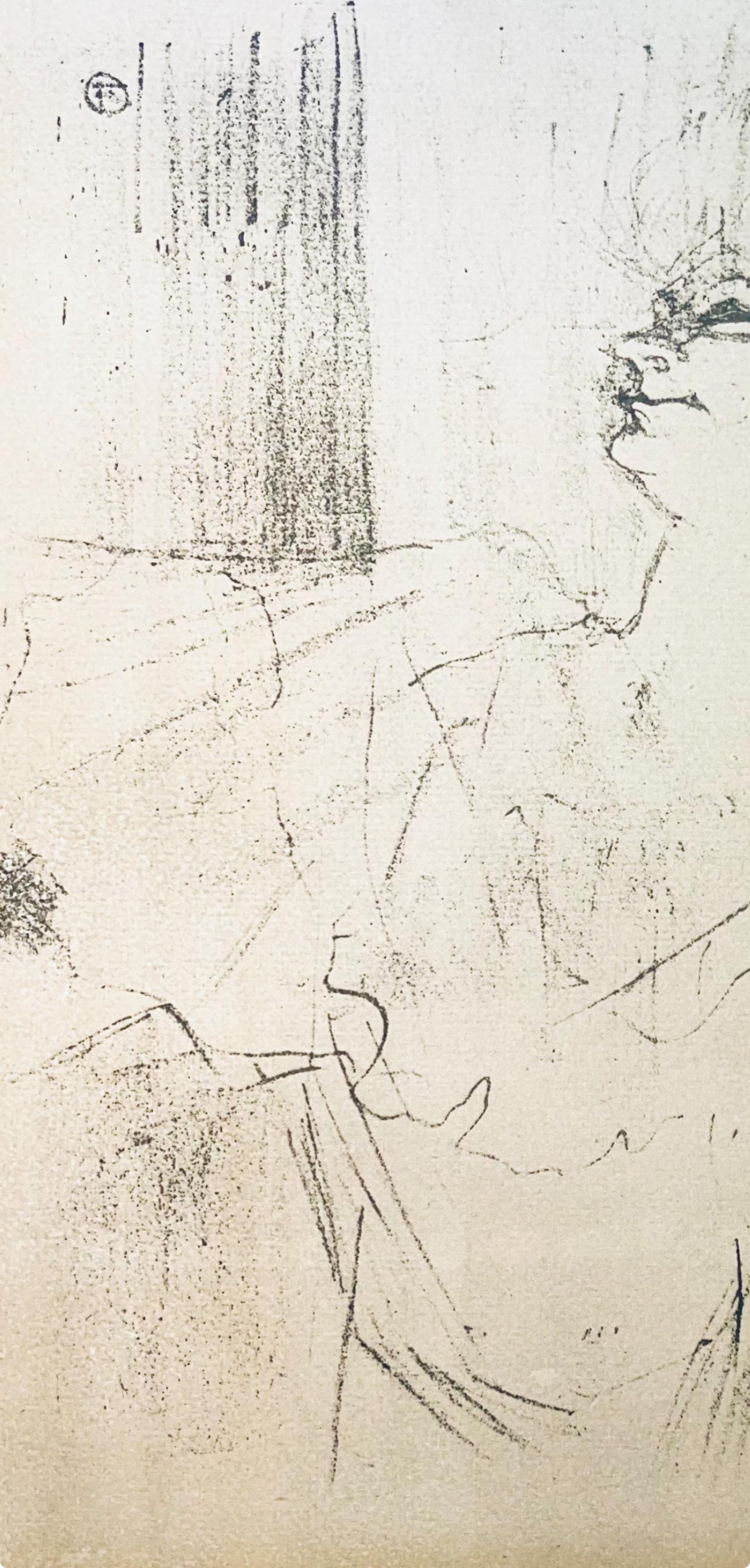 Toulouse-Lautrec, Composition, Images de Lautrec (after) - Post-Impressionist Print by Henri de Toulouse-Lautrec