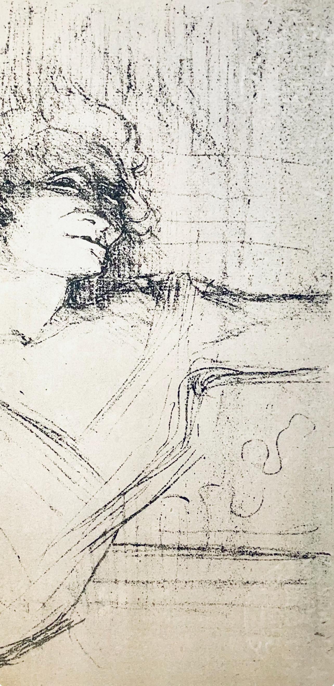 Toulouse-Lautrec, Composition, Images de Lautrec (after) - Post-Impressionist Print by Henri de Toulouse-Lautrec
