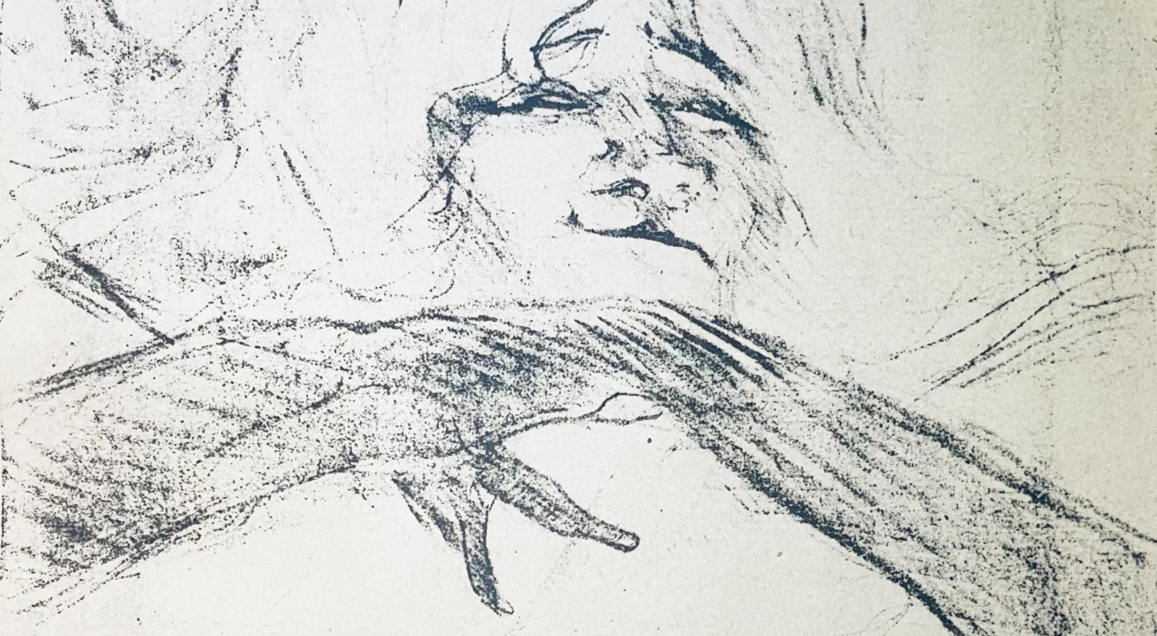 Toulouse-Lautrec, Composition, Images de Lautrec (after) - Post-Impressionist Print by Henri de Toulouse-Lautrec