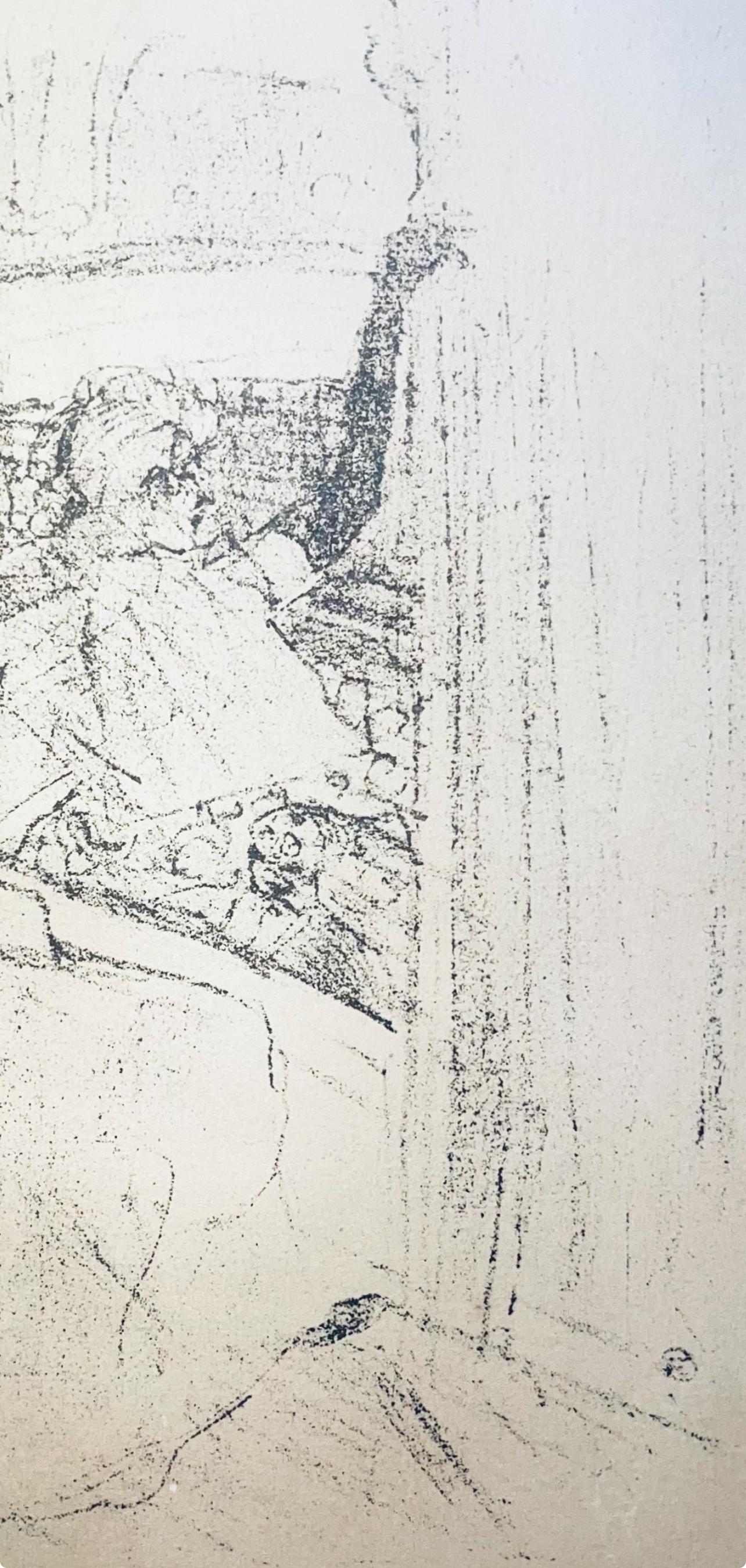 Toulouse-Lautrec, Composition, Images de Lautrec (after) - Post-Impressionist Print by Henri de Toulouse-Lautrec