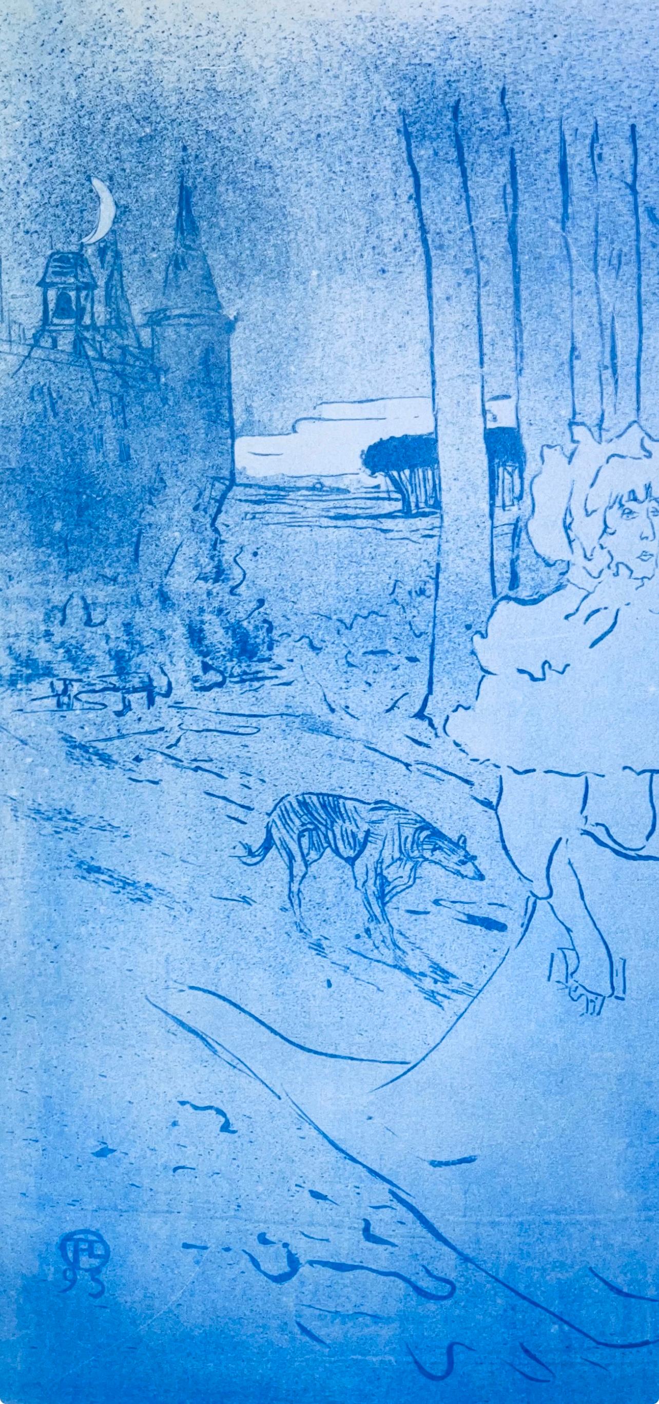 Toulouse-Lautrec, Composition, Images de Lautrec (after) - Post-Impressionist Print by Henri de Toulouse-Lautrec