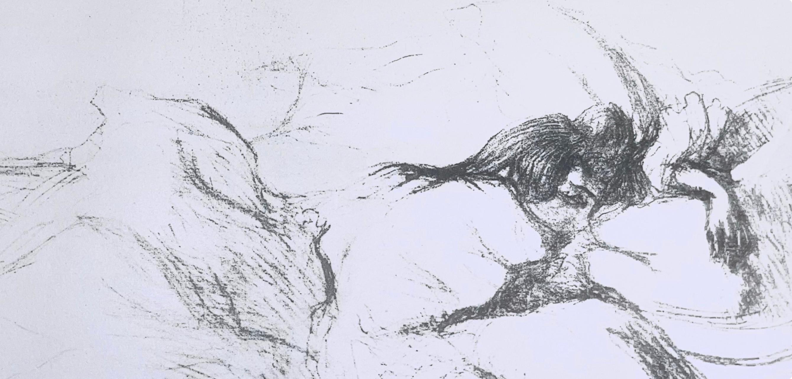 Toulouse-Lautrec, Composición, Images de Lautrec (después) - Print Posimpresionista de Henri de Toulouse-Lautrec