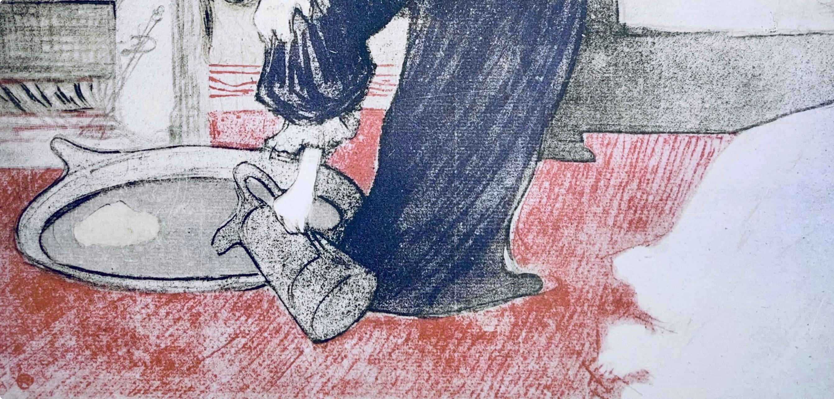 Toulouse-Lautrec, Composition, Images de Lautrec (after) - Post-Impressionist Print by Henri de Toulouse-Lautrec