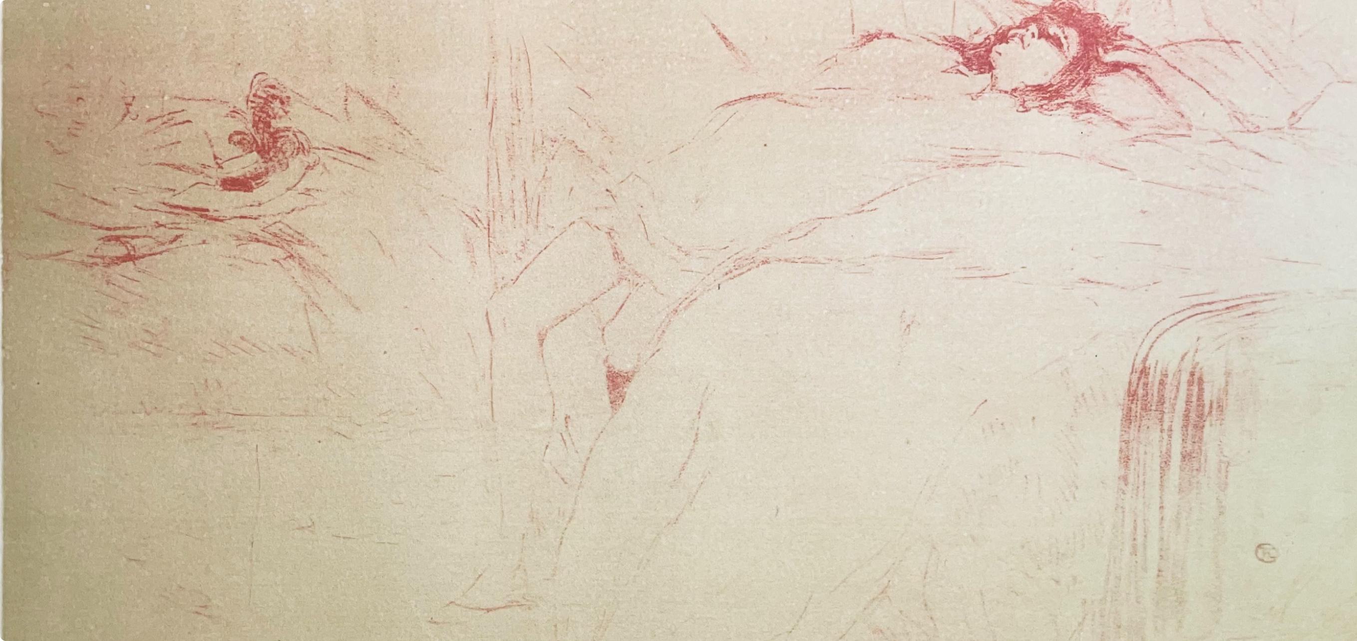 Toulouse-Lautrec, Composition, Images de Lautrec (after) - Post-Impressionist Print by Henri de Toulouse-Lautrec