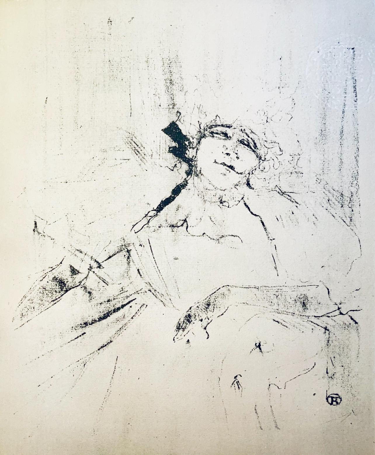 Henri de Toulouse-Lautrec Figurative Print - Toulouse-Lautrec, Composition, Images de Lautrec (after)