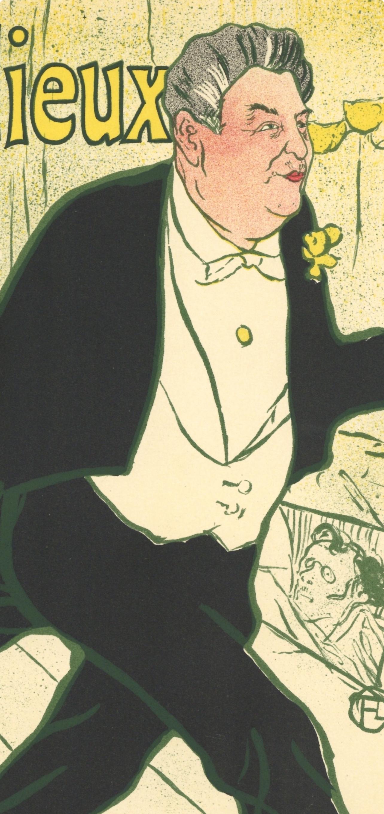 Toulouse-Lautrec, Komposition, Les Affiches De Toulouse-Lautrec (nach) – Print von Henri de Toulouse-Lautrec