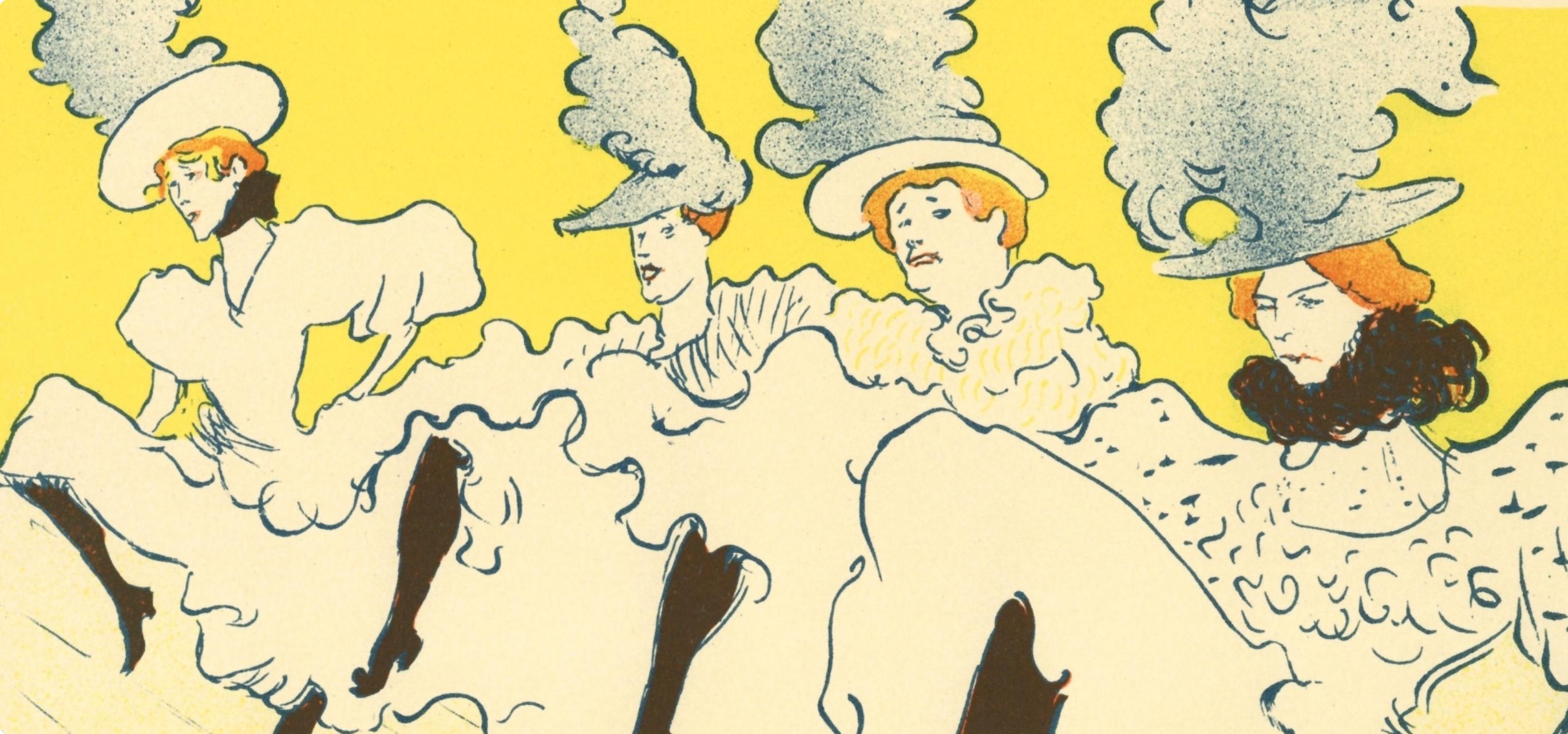 Toulouse-Lautrec, Komposition, Les Affiches De Toulouse-Lautrec (nach) – Print von Henri de Toulouse-Lautrec