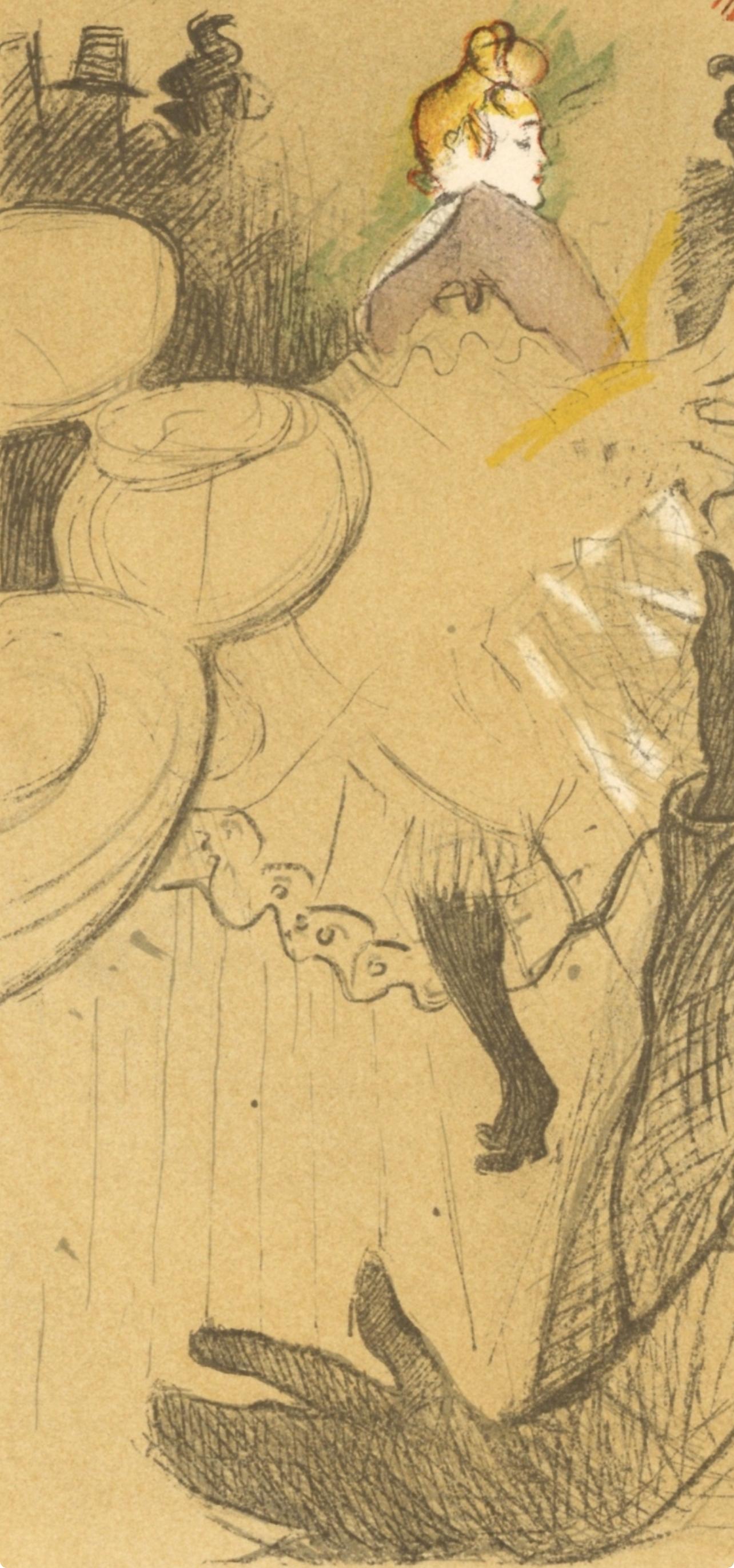 Toulouse-Lautrec, Composition, Les Affiches De Toulouse-Lautrec (after) - Post-Impressionist Print by Henri de Toulouse-Lautrec