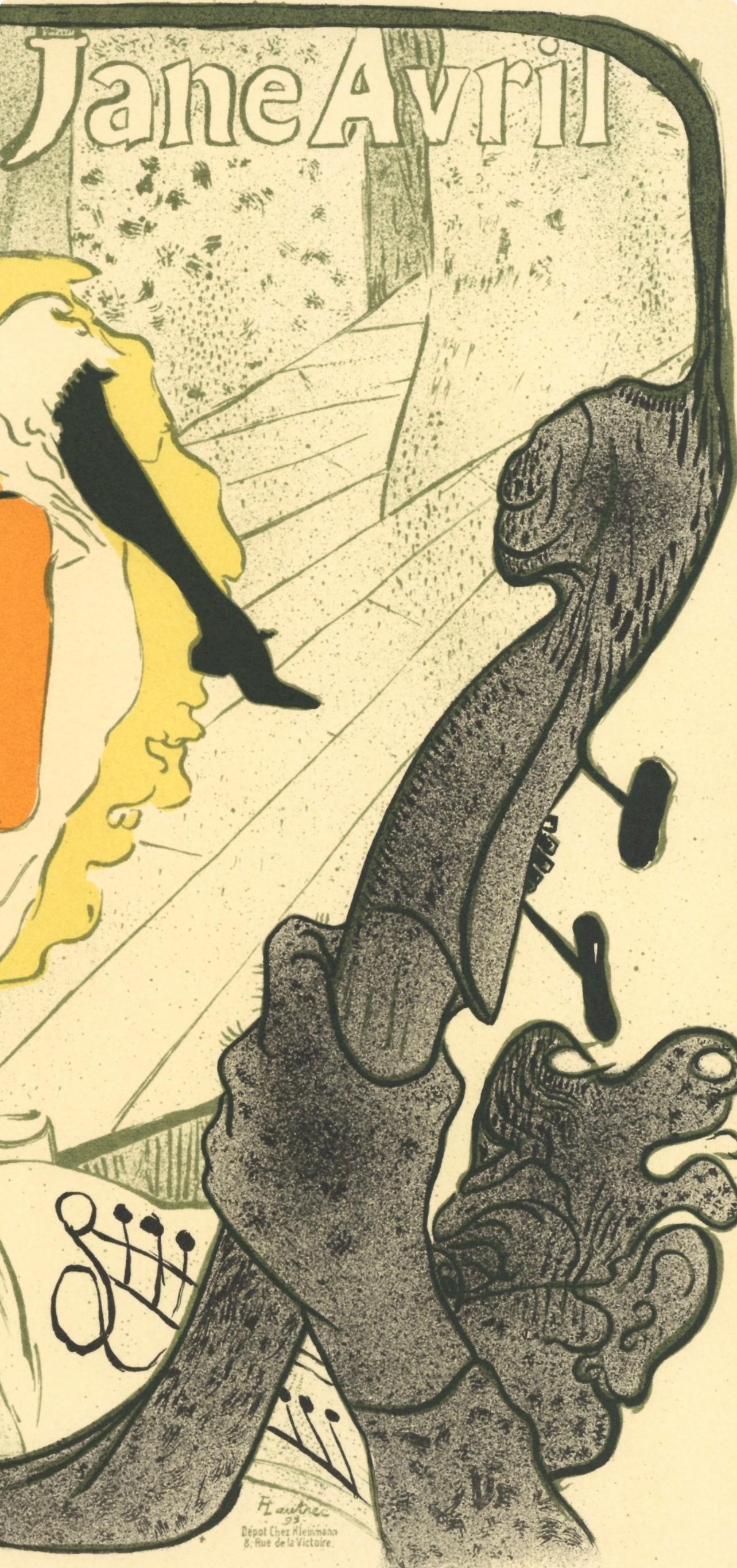 Toulouse-Lautrec, Composition, Les Affiches De Toulouse-Lautrec (after) - Post-Impressionist Print by Henri de Toulouse-Lautrec