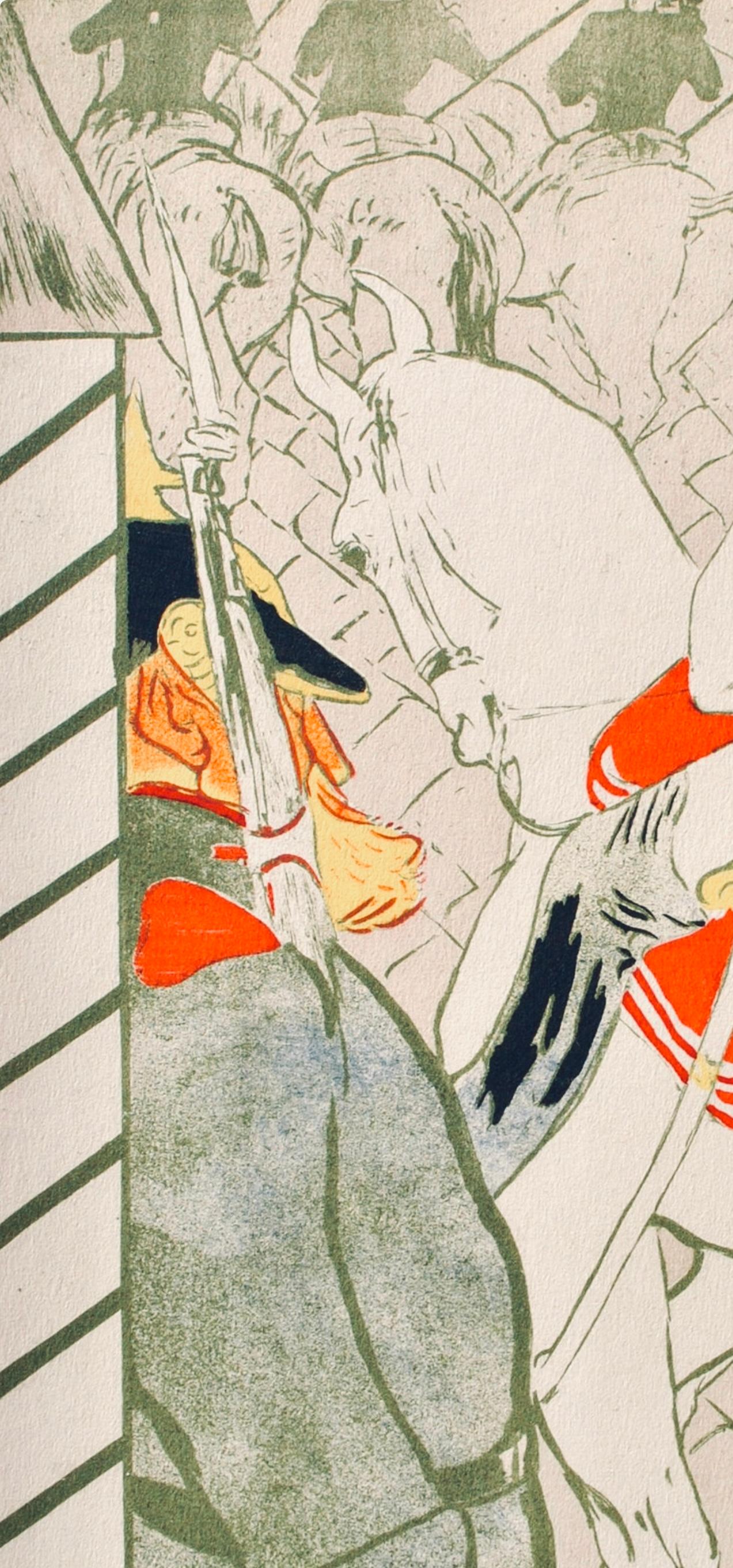 Toulouse-Lautrec, Composition, Les Affiches De Toulouse-Lautrec (after) - Post-Impressionist Print by Henri de Toulouse-Lautrec