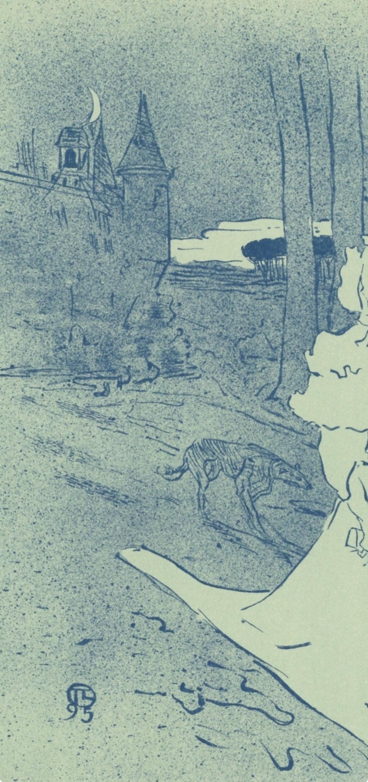 Toulouse-Lautrec, Composition, Les Affiches de Toulouse-Lautrec (après) - Post-impressionnisme Print par Henri de Toulouse-Lautrec