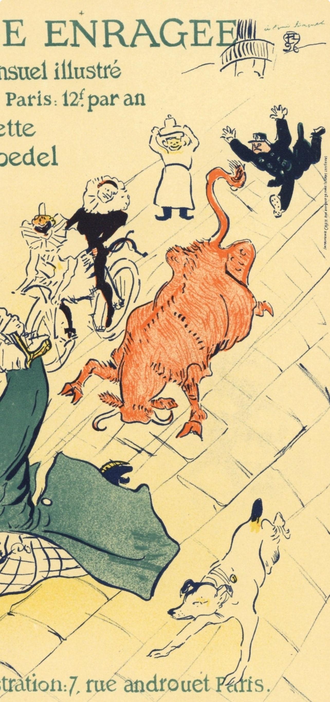 Toulouse-Lautrec, Composition, Les Affiches De Toulouse-Lautrec (after) - Post-Impressionist Print by Henri de Toulouse-Lautrec