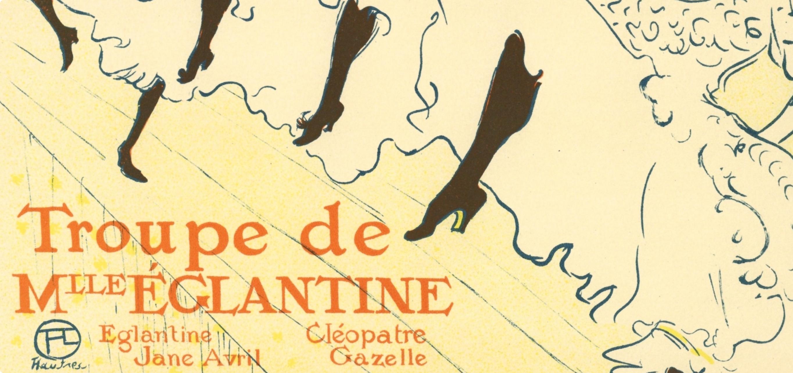 Toulouse-Lautrec, Komposition, Les Affiches De Toulouse-Lautrec (nach) (Post-Impressionismus), Print, von Henri de Toulouse-Lautrec