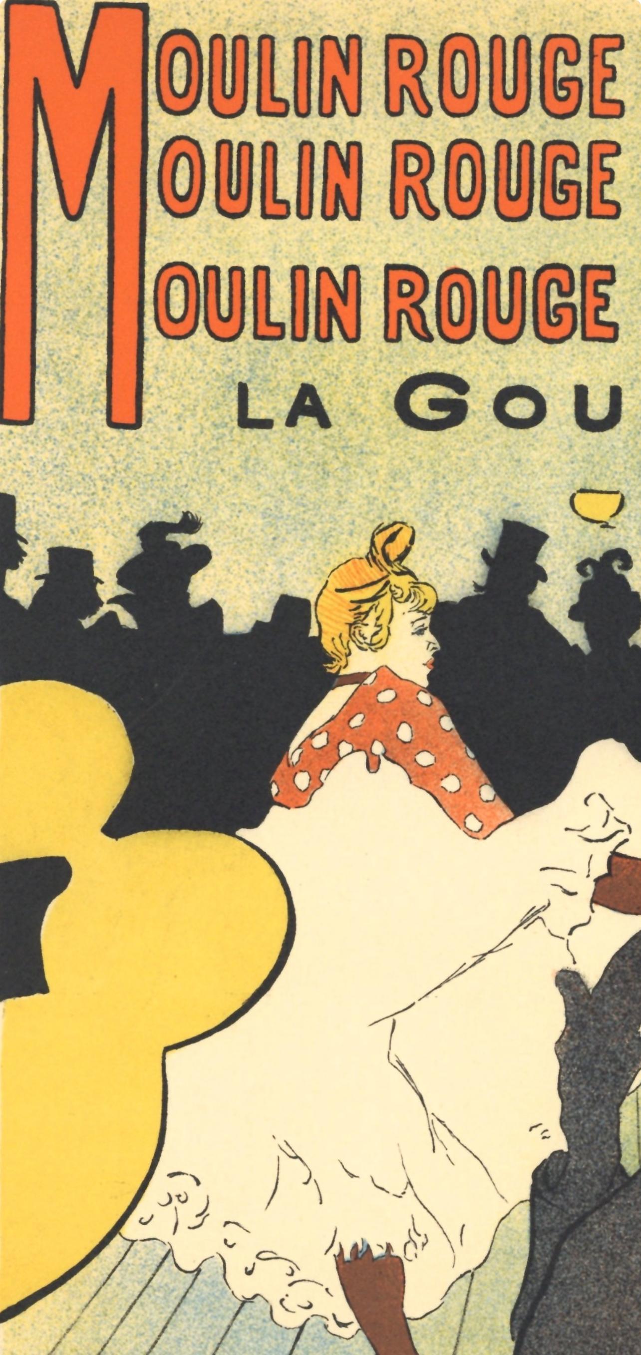 Toulouse-Lautrec, Composition, Les Affiches De Toulouse-Lautrec (after) - Beige Landscape Print by Henri de Toulouse-Lautrec