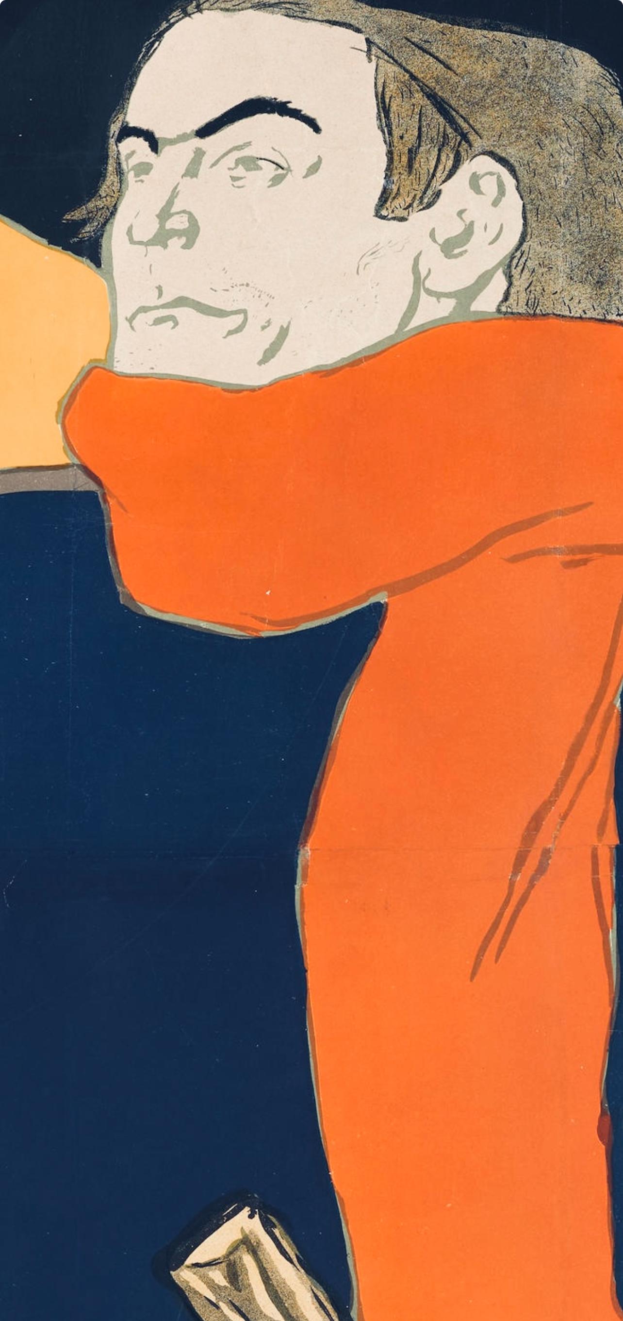 Toulouse-Lautrec, Composition, Les Affiches De Toulouse-Lautrec (after) - Black Landscape Print by Henri de Toulouse-Lautrec