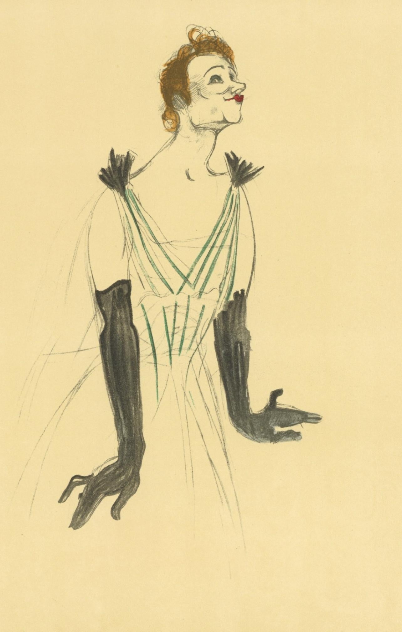 Landscape Print di Henri de Toulouse-Lautrec - Toulouse-Lautrec, Composizione, Les Affiches De Toulouse-Lautrec (dopo)