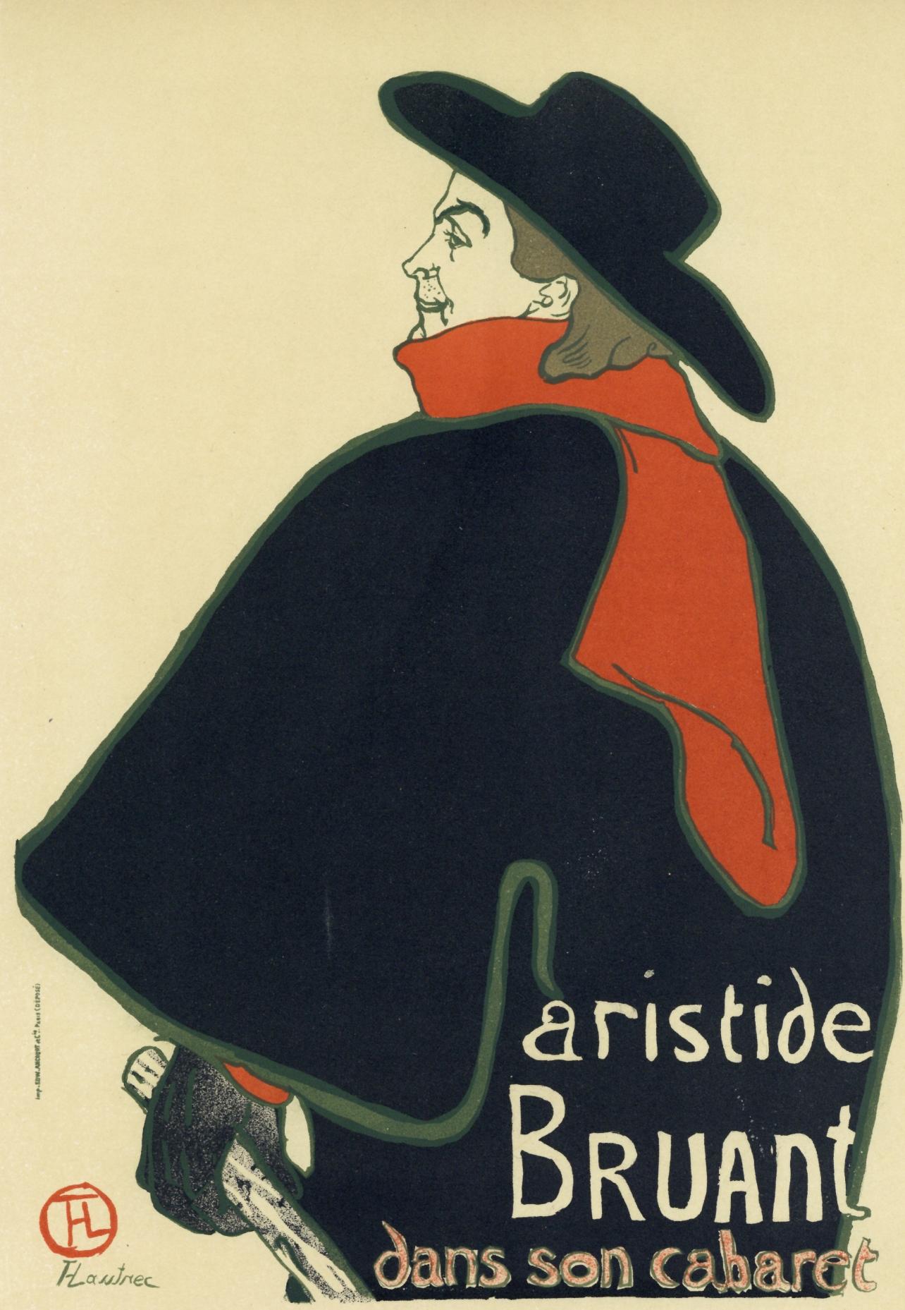 Henri de Toulouse-Lautrec Figurative Print - Toulouse-Lautrec, Composition, Les Affiches De Toulouse-Lautrec (after)
