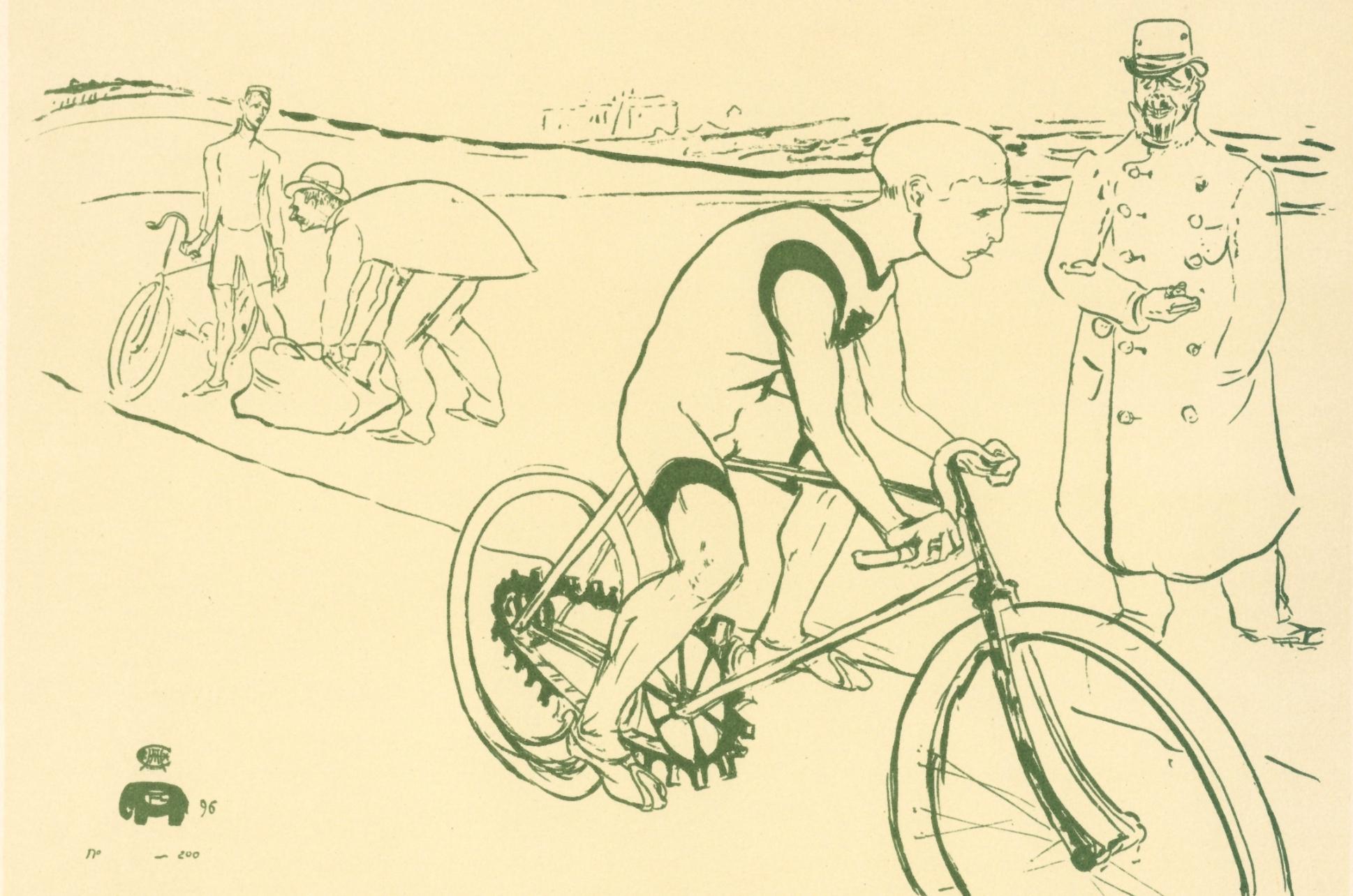 Henri de Toulouse-Lautrec Figurative Print - Toulouse-Lautrec, Composition, Les Affiches De Toulouse-Lautrec (after)