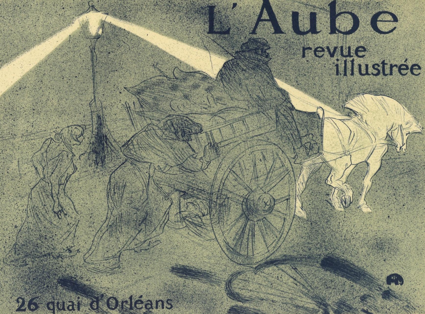 Henri de Toulouse-Lautrec Figurative Print - Toulouse-Lautrec, Composition, Les Affiches De Toulouse-Lautrec (after)