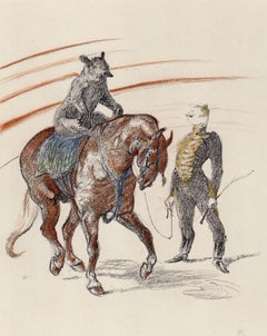 Toulouse-Lautrec, Composition, Le cirque de Toulouse-Lautrec (après)
