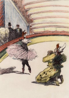 Toulouse-Lautrec, Composition, The Circus by Toulouse-Lautrec (after)