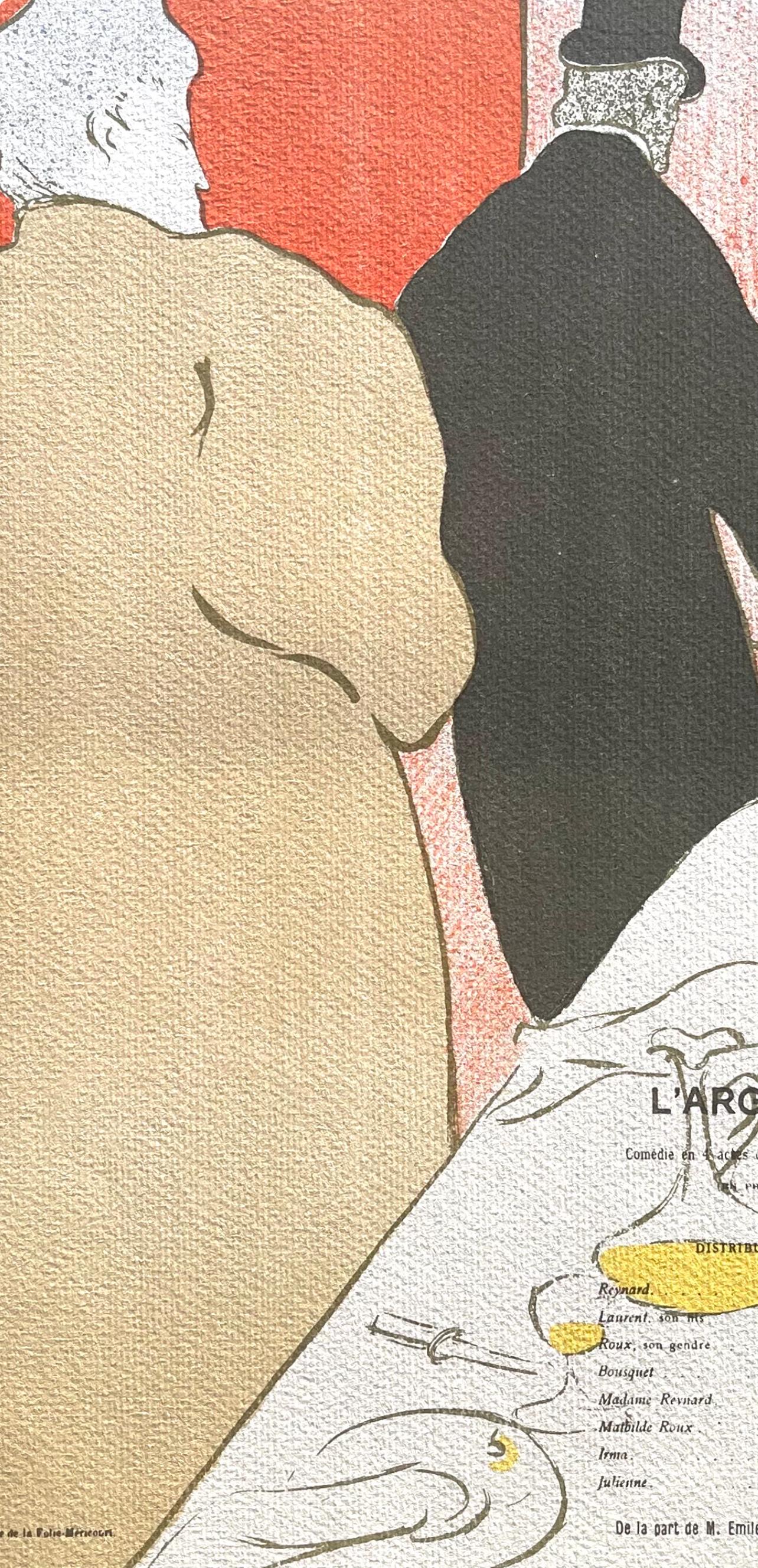 Toulouse-Lautrec, Composition, TLautrec (after) - Print by Henri de Toulouse-Lautrec