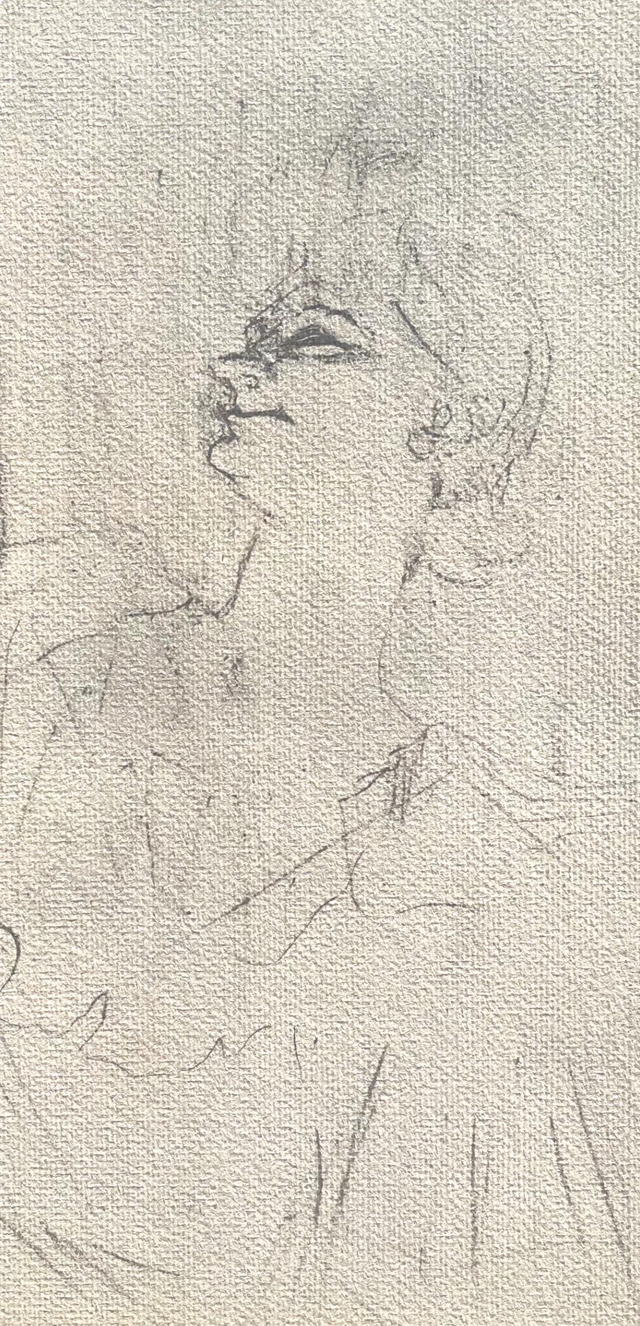 Toulouse-Lautrec, Composition, TLautrec (after) - Print by Henri de Toulouse-Lautrec