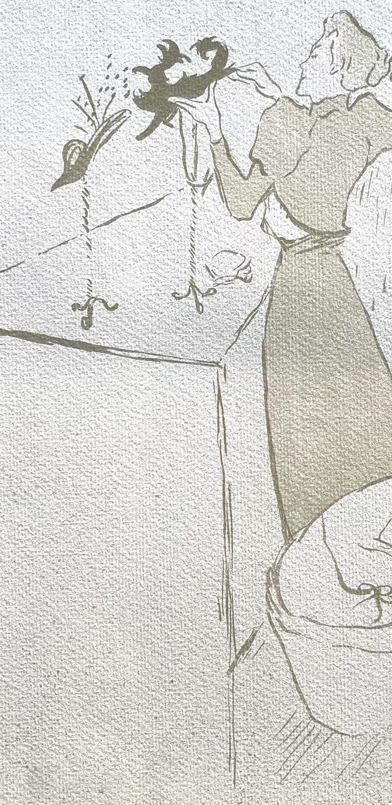 Toulouse-Lautrec, Composition, TLautrec (d'après) - Post-impressionnisme Print par Henri de Toulouse-Lautrec