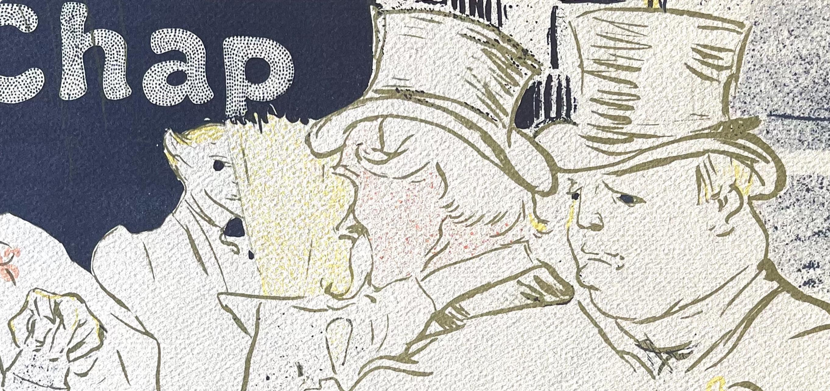 Toulouse-Lautrec, Composition, TLautrec (after) - Post-Impressionist Print by Henri de Toulouse-Lautrec