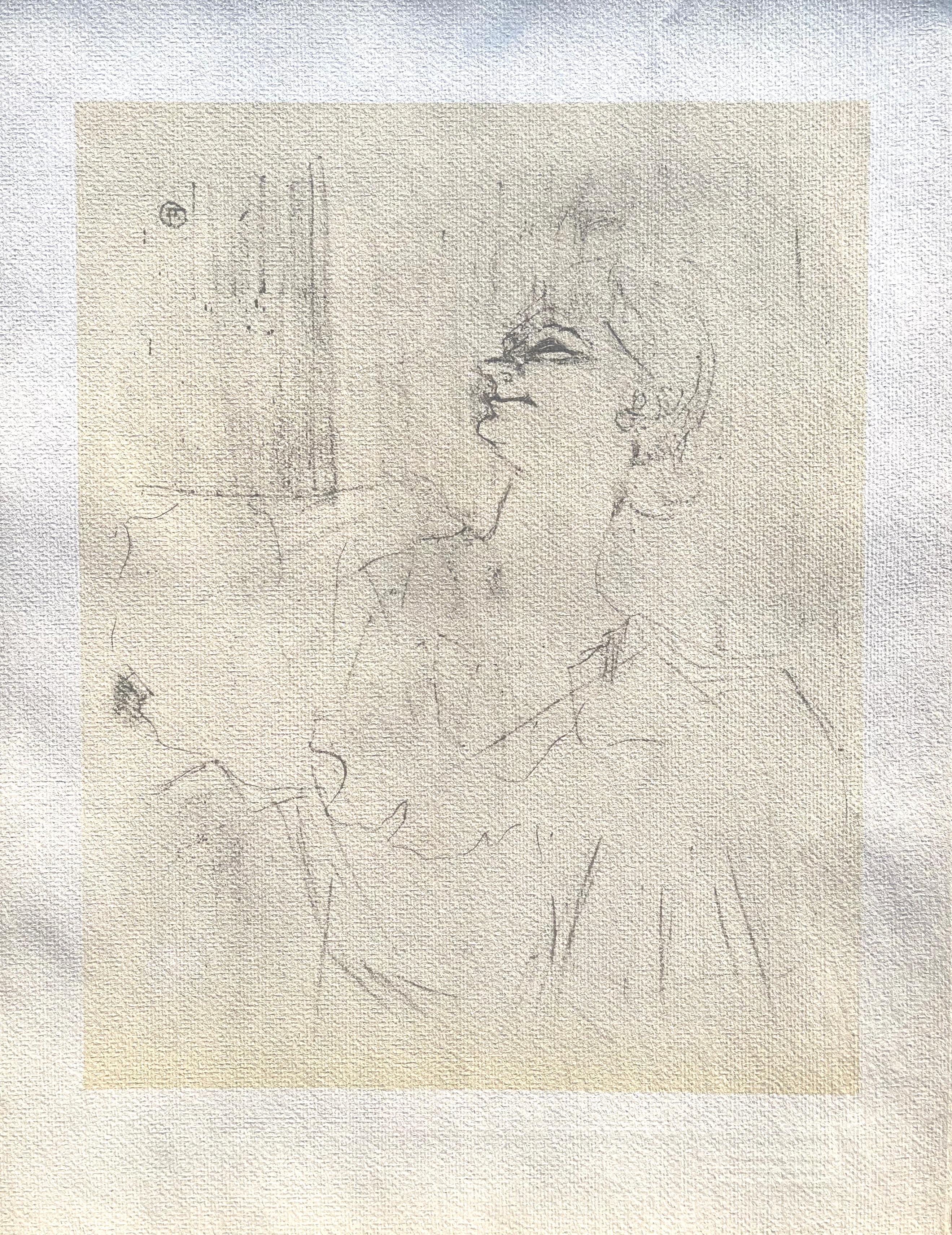 Medium: Lithograph and stencil on vélin paper
Year: 1946
Paper Size: 17 x 13 inches
Inscription: Signed in the plate and unnumbered, as issued
Notes: From the folio, TLautrec, 1946. Published the Philadelphia Museum of Art, in collaboration with The