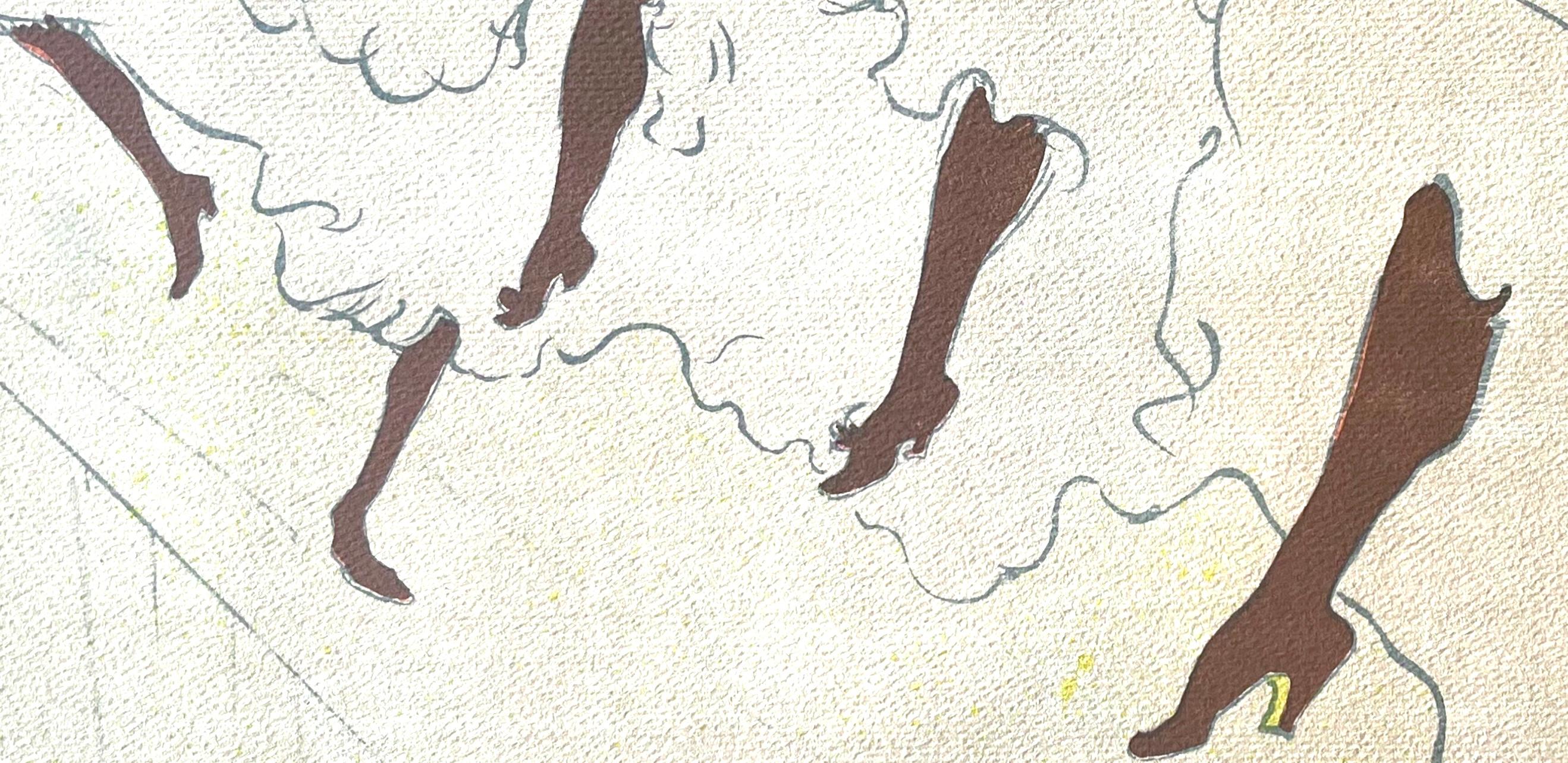 Medium: Lithographie und Schablone auf Velinpapier
Jahr: 1946
Papierformat: 13 x 17 Zoll
Beschriftung: In der Platte signiert und nicht nummeriert, wie ausgegeben
Anmerkungen: Aus dem Folio, TLautrec, 1946. Herausgegeben vom Philadelphia Museum of