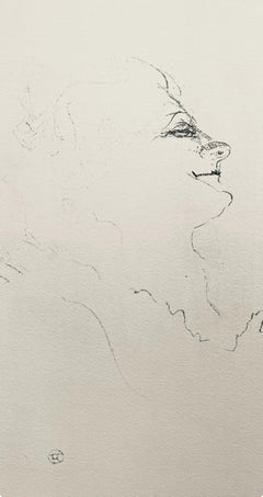 Toulouse-Lautrec, Composition, Yvette Guilbert vue par Toulouse-Lautrec (after)
