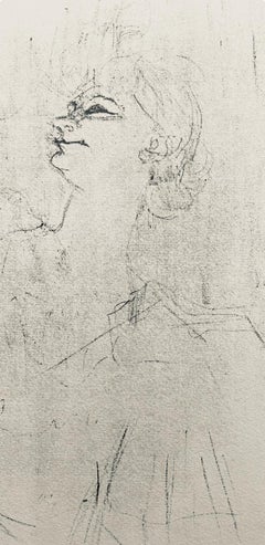 Toulouse-Lautrec, Composition, Yvette Guilbert vue par Toulouse-Lautrec (after)