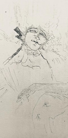 Toulouse-Lautrec, Composition, Yvette Guilbert vue par Toulouse-Lautrec (after)