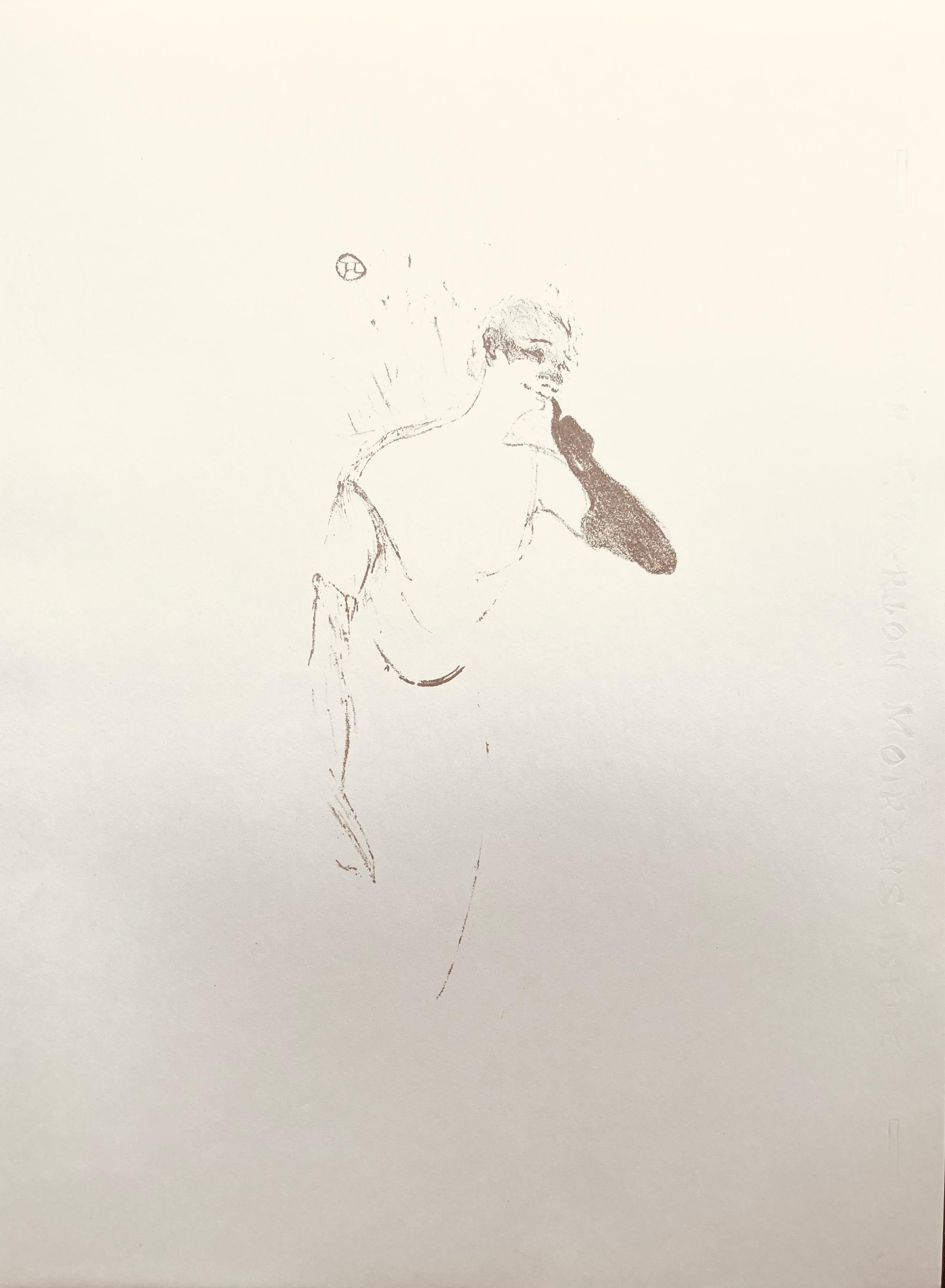 Litografía y estarcido sobre papel vélin Rives BFK.  Sin firmar y sin numerar, tal como se publicó. Buen estado; nunca enmarcada ni mateada. Notas: Del folio, Yvette Guilbert vue par Toulouse-Lautrec, 1950. Publicado por la Librairie Au Pont des