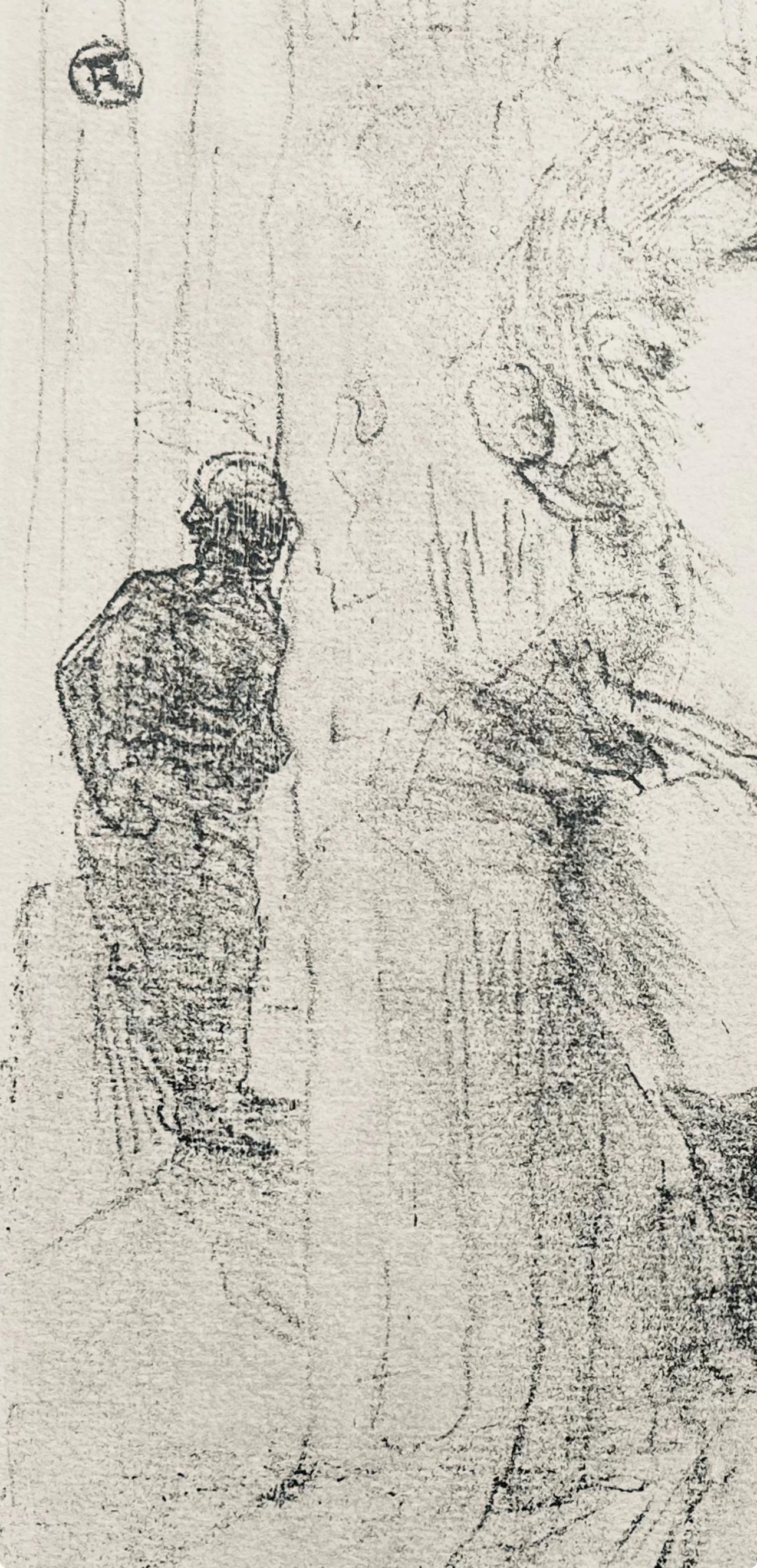 Toulouse-Lautrec, Composition, Yvette Guilbert vue par Toulouse-Lautrec (after) For Sale 2