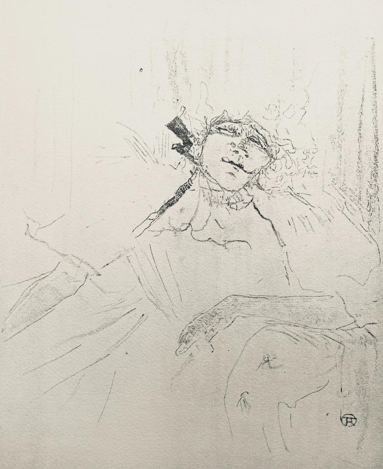 Toulouse-Lautrec, Composizione, Yvette Guilbert vue par Toulouse-Lautrec (dopo)