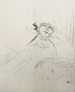 Toulouse-Lautrec, Composición, Yvette Guilbert vista por Toulouse-Lautrec (después)