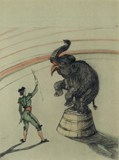 Toulouse-Lautrec, Elefant en liberte, Der Zirkus von Toulouse-Lautrec (nach)