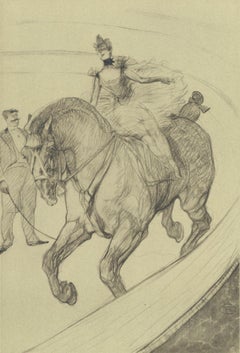 Toulouse-Lautrec, Travail ohne selle, Der Zirkus von Toulouse-Lautrec (nach)