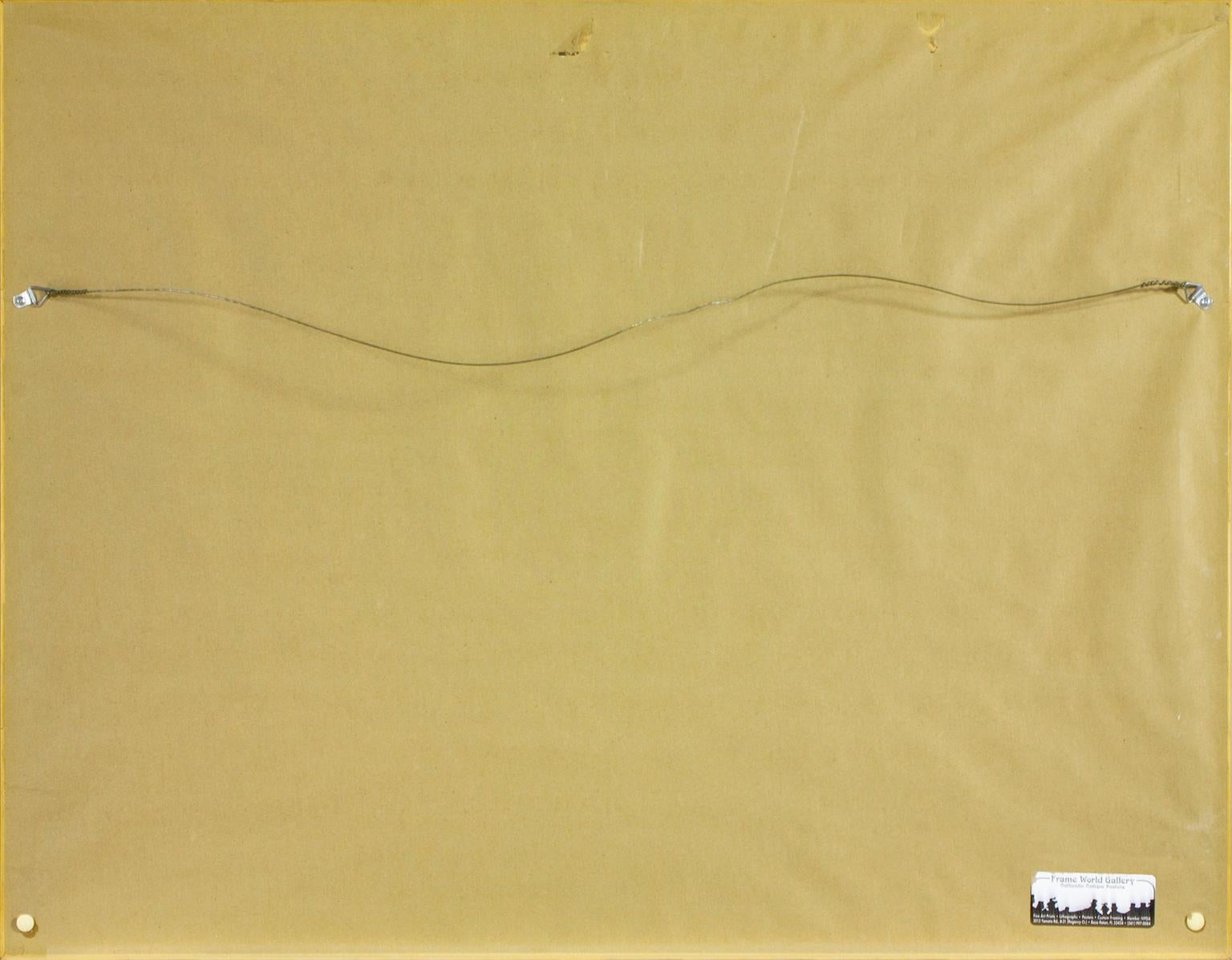 „Troupe de M'lle Eglantine“ Plakat in limitierter Auflage, Albi Museum, 1974 (Beige), Figurative Print, von Henri de Toulouse-Lautrec
