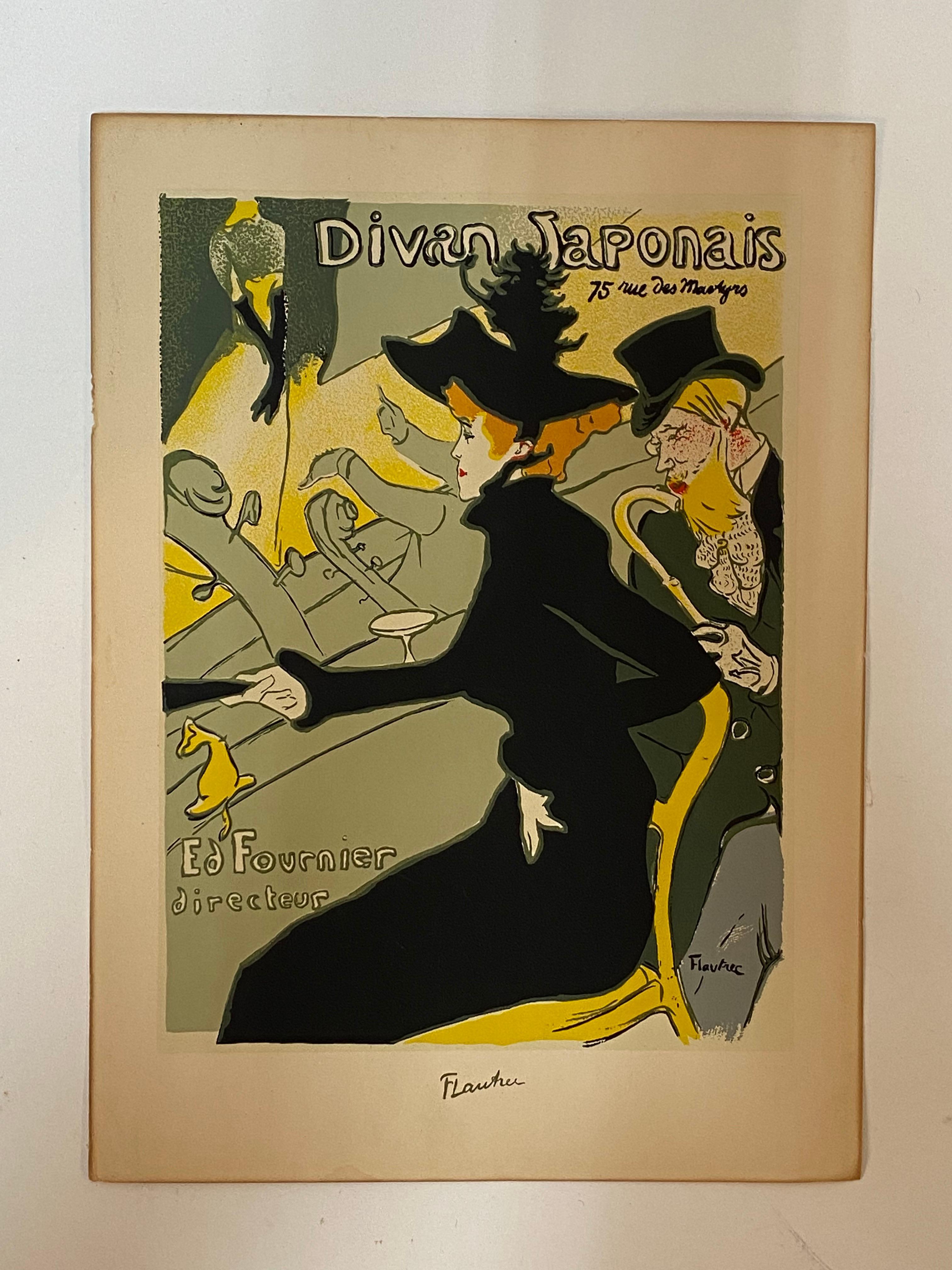 Henri de Toulouse-Lautrec Screen Prints, A Set of Five For Sale 9