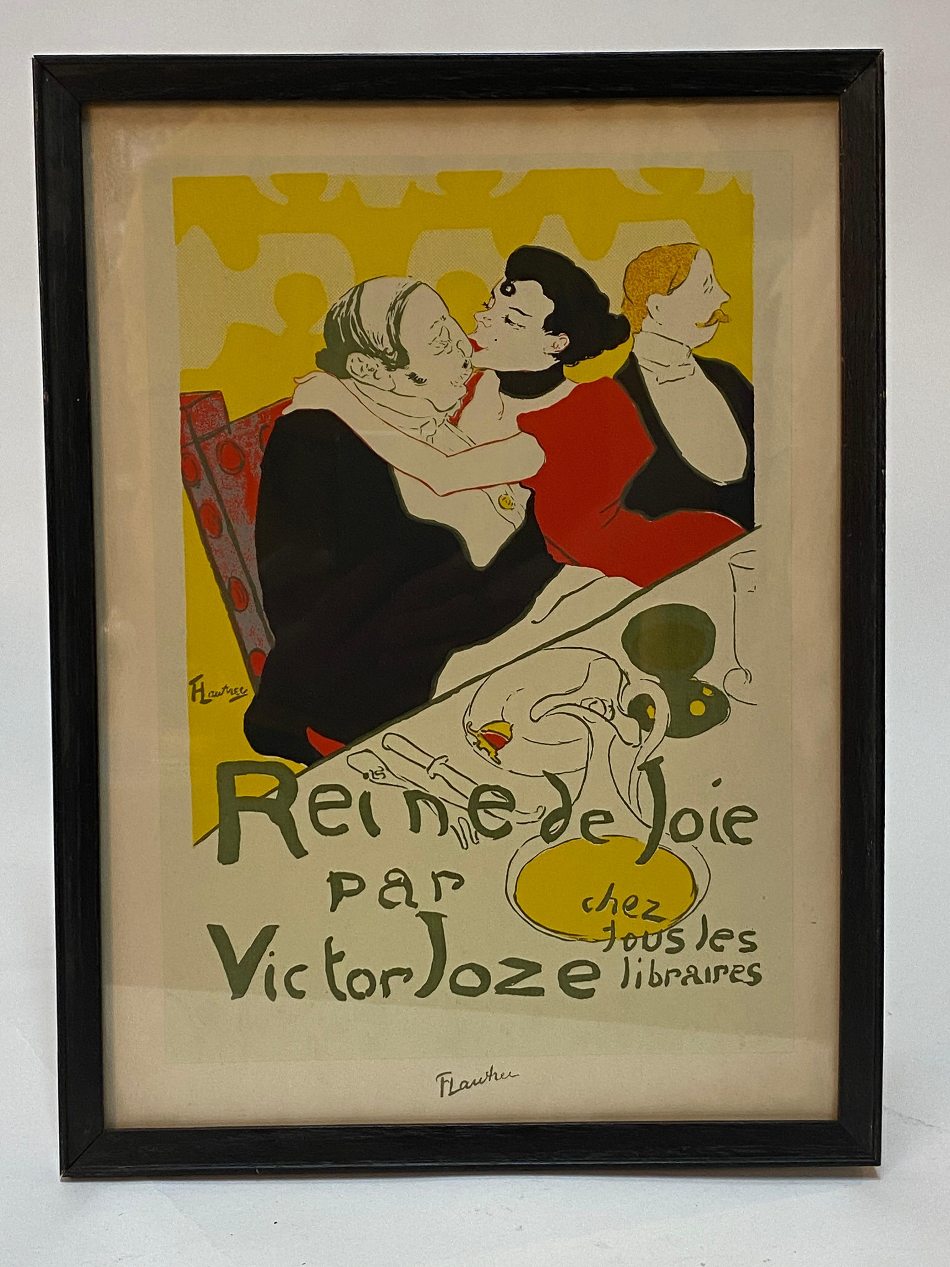 Milieu du XXe siècle Des sérigraphies Henri de Toulouse-Lautrec, ensemble de cinq en vente